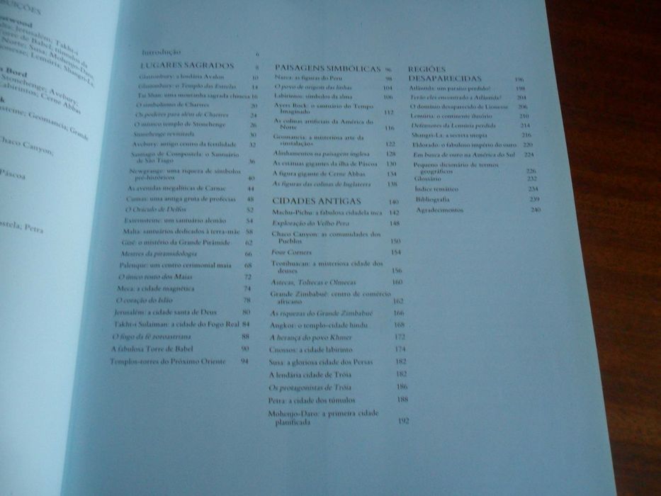 "Lugares Misteriosos" de de Jennifer Westwood - 1ª Edição de 1990