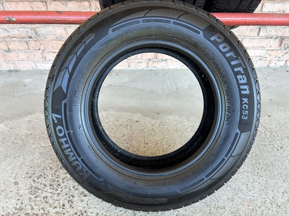 Пара літніх шин 195/70R15c Kumho