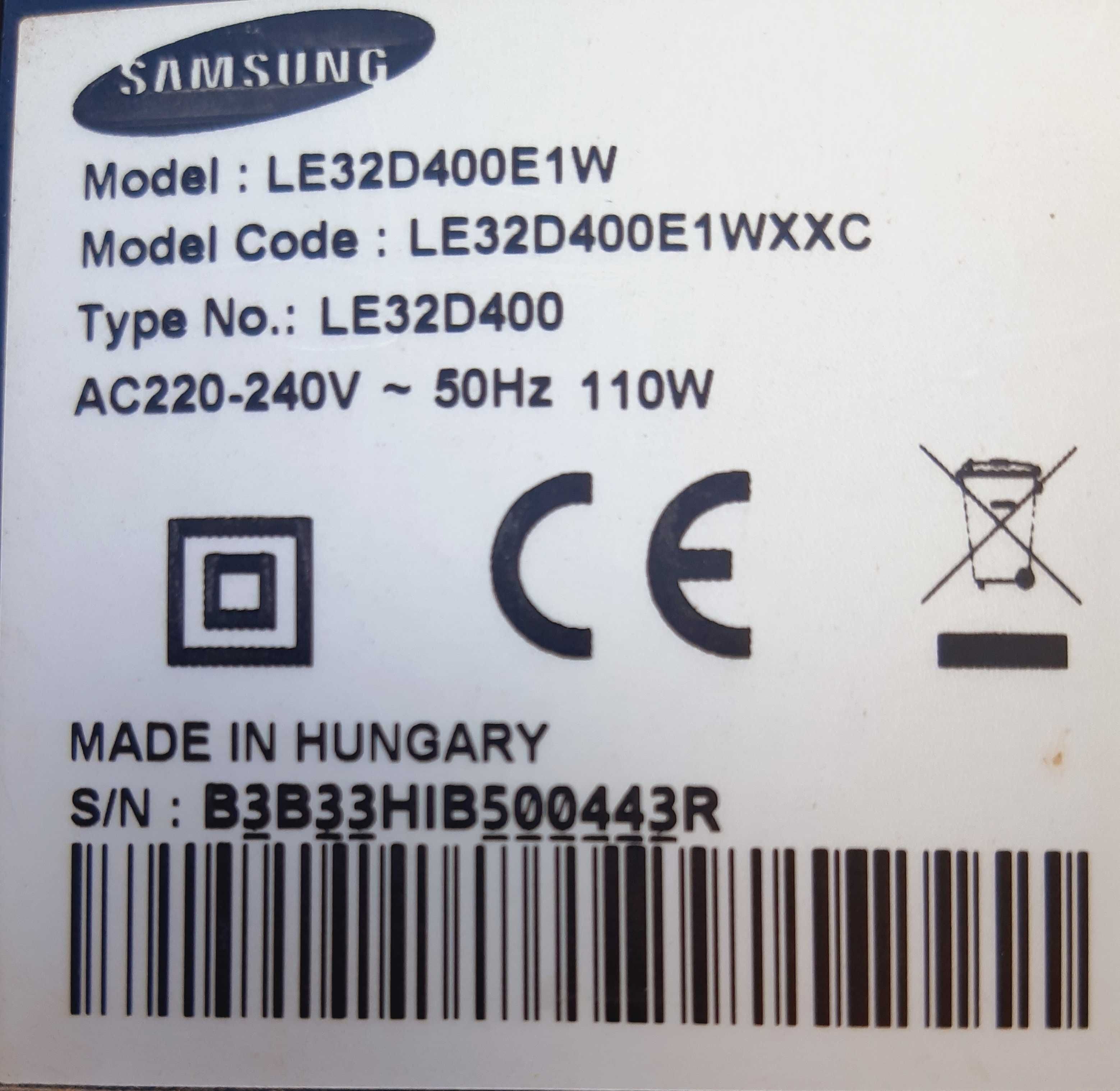 Inverter Samsung LE32D400E1wxxc