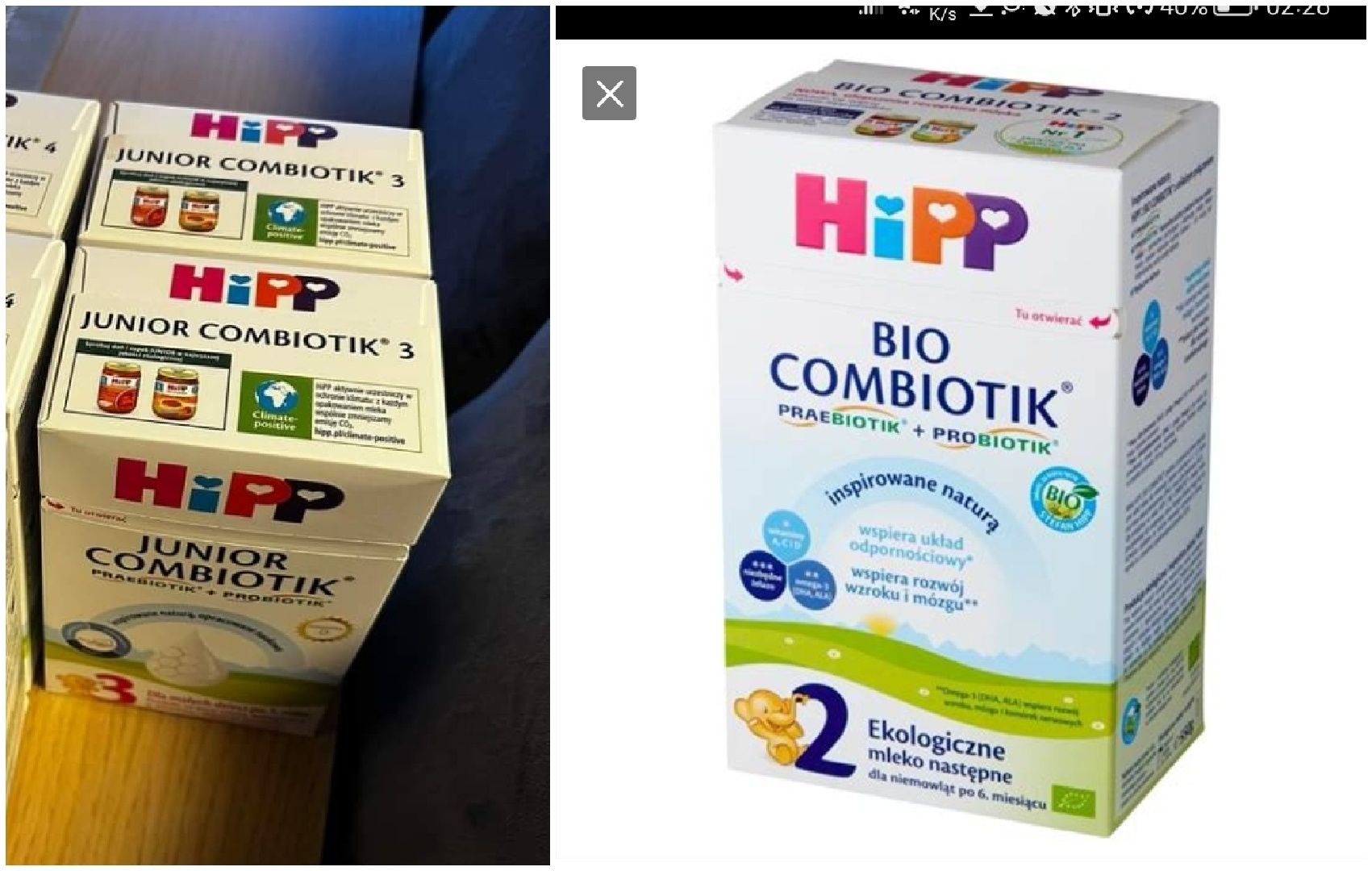 Hipp bio combiotik 3