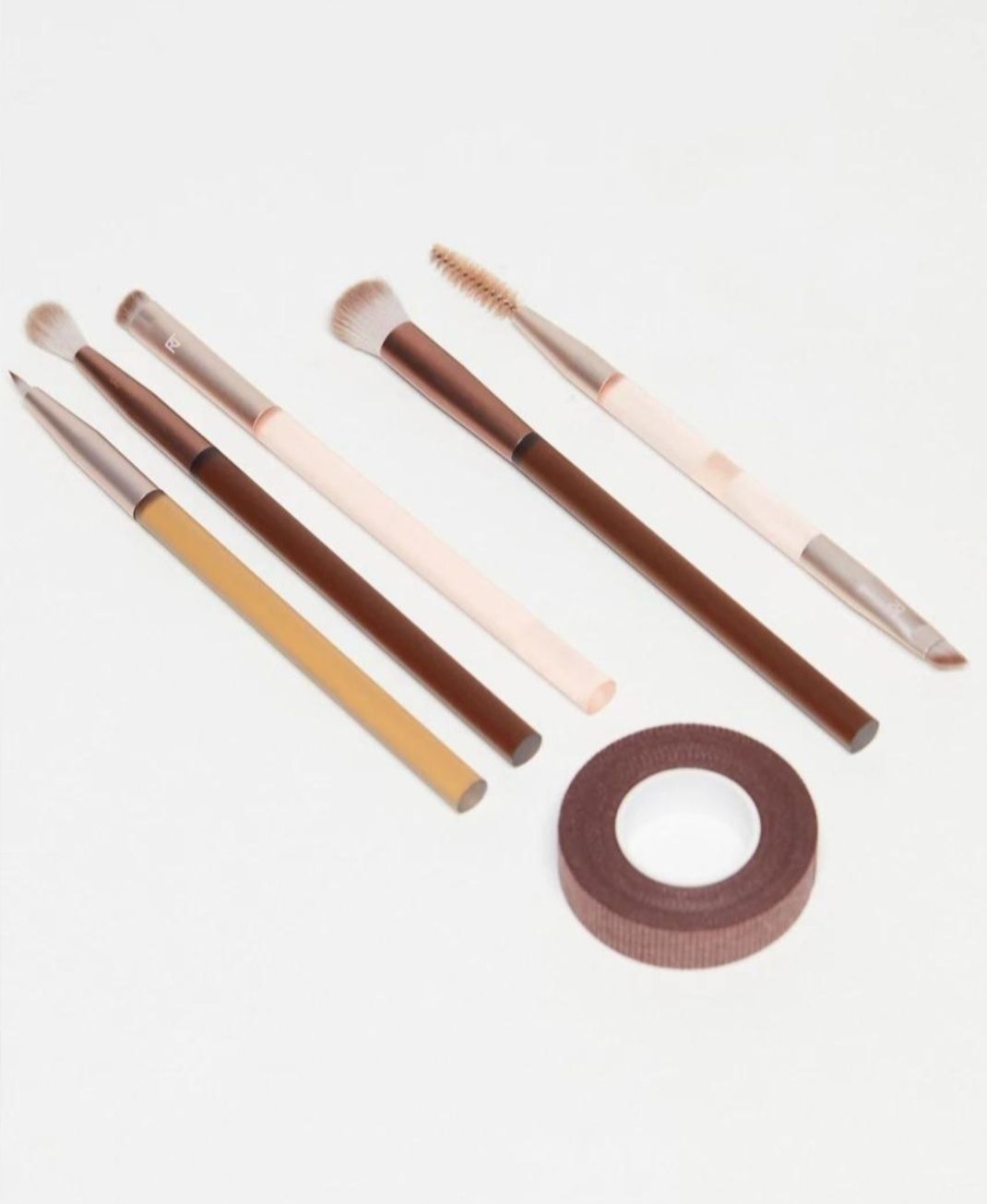 Real Techniques New Nudes Daily Swipe Eye Kit, Makeup Brushes For Eyes