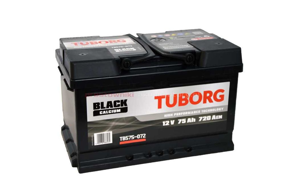 AKUMULATOR Tuborg BLACK 12V 75AH 720A Bydgoszcz Fordońska 443