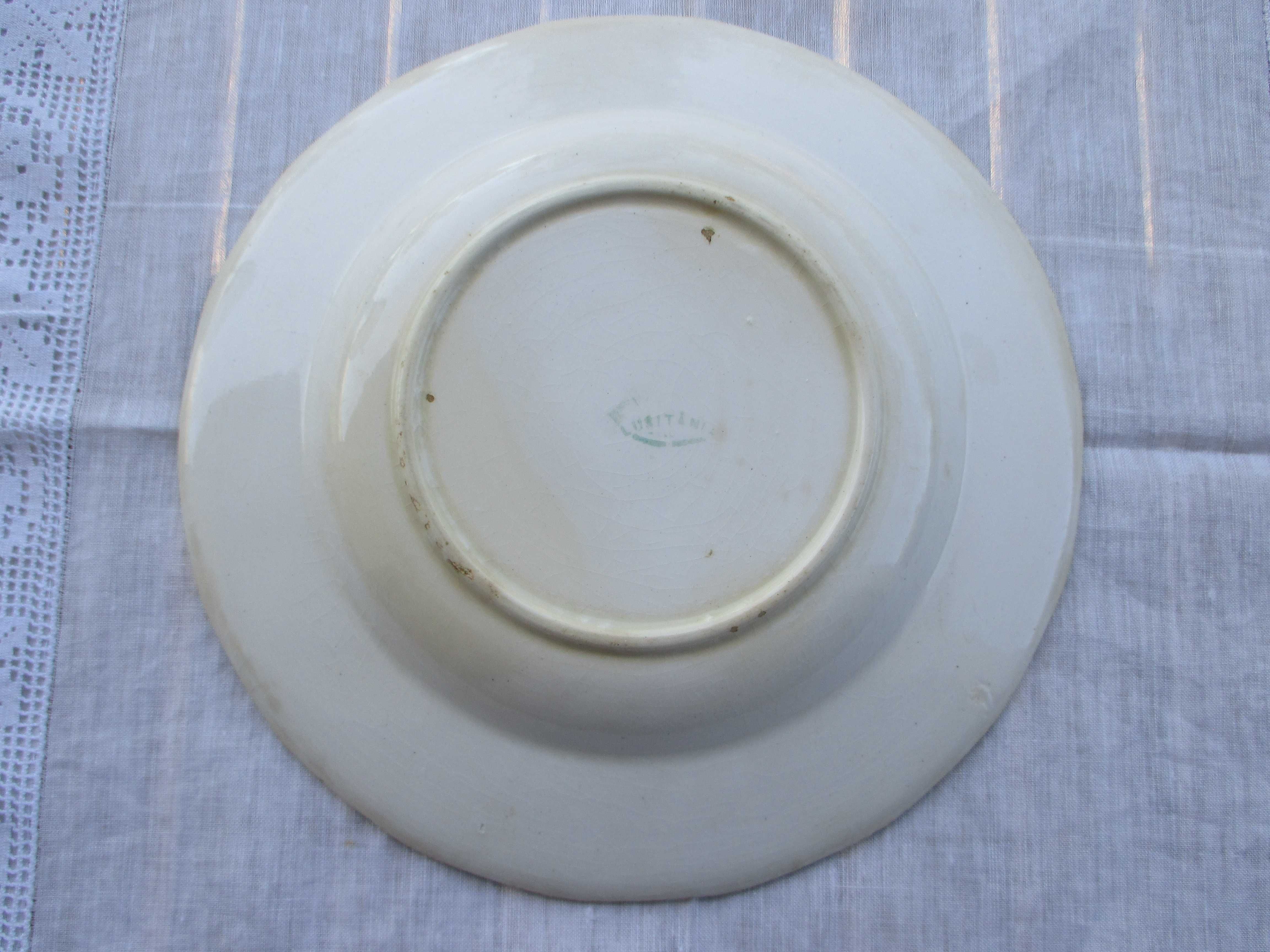 LUSITÂNIA,  Loiça de Coimbra , anos 1929 a 1940 marca CFCL
