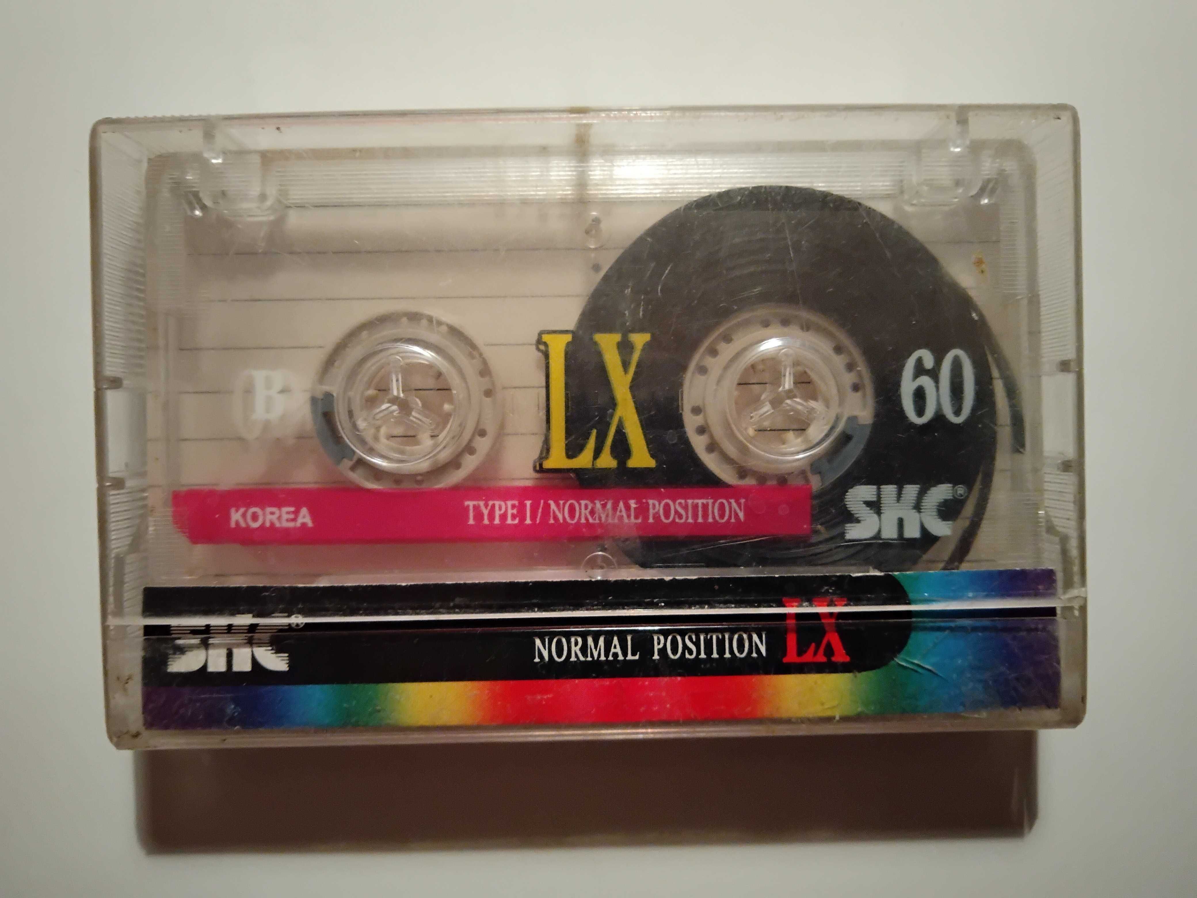 Аудио-кассета SKC LX-60 , 60-минутная , одна штука .