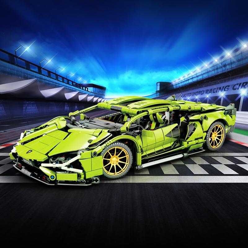 Конструктор Technic Lamborghini Sián FKP 37. Масштаб 1:14. 1283+ детал