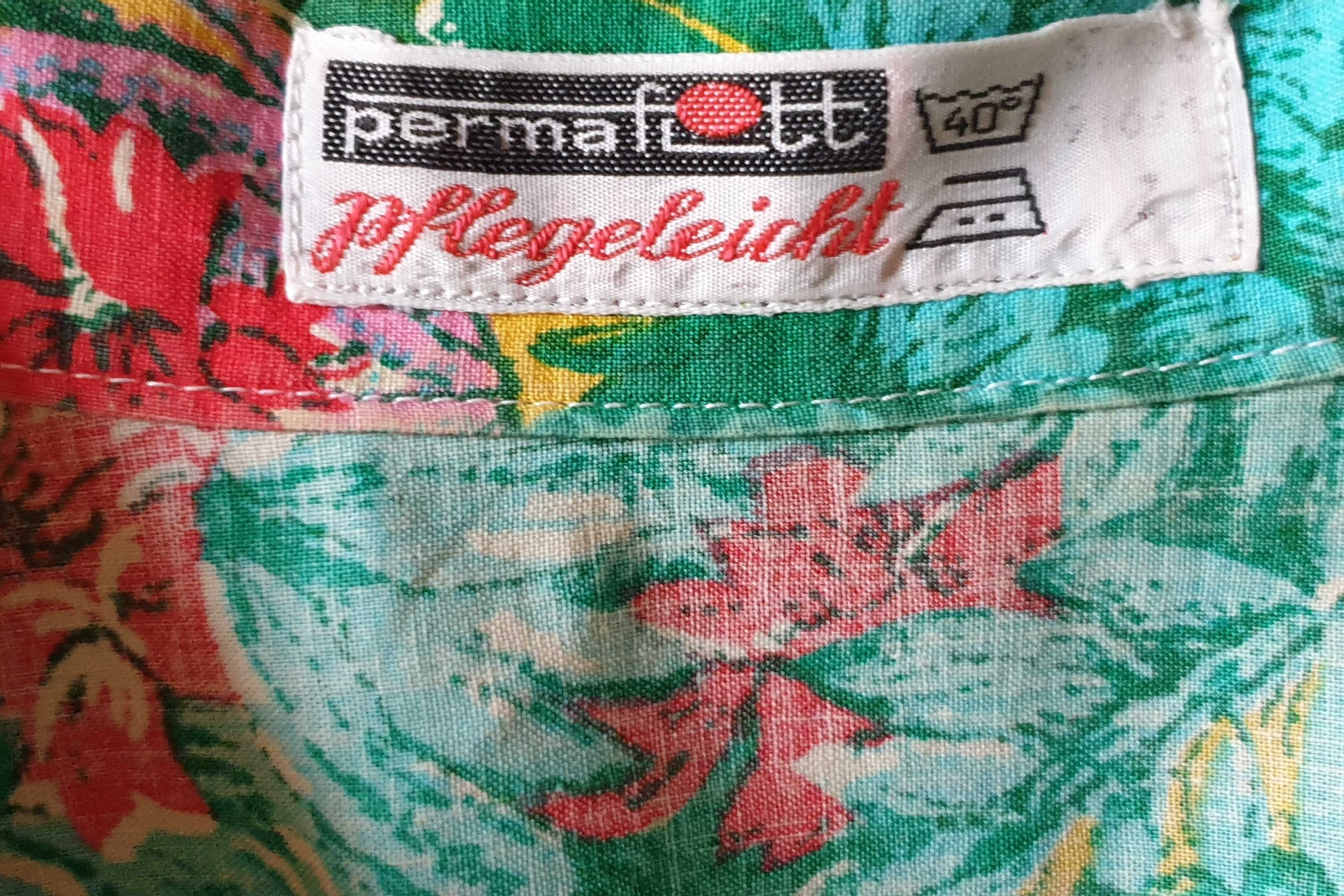 Koszula wzorzysta,  niemiecka - rozmiar M