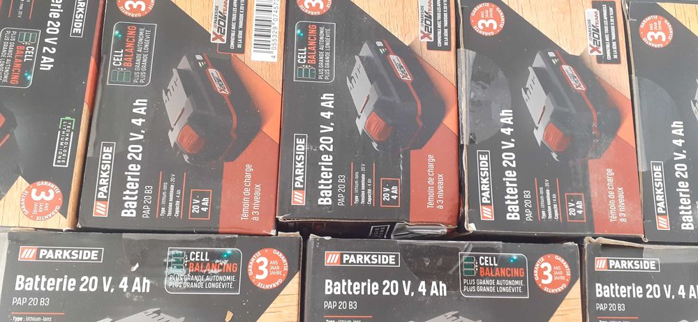 запч ноут запечатанные аккумулятор зарядка parkside 2а 4а 8а парксайд