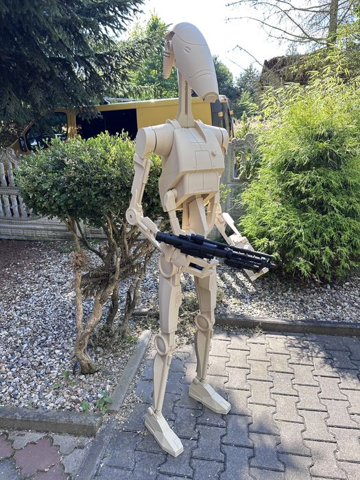 Star wars gwiezdne wojny battle droid roger robot 3d druk