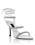 Philipp Plein Crystal Lace-up Sandals