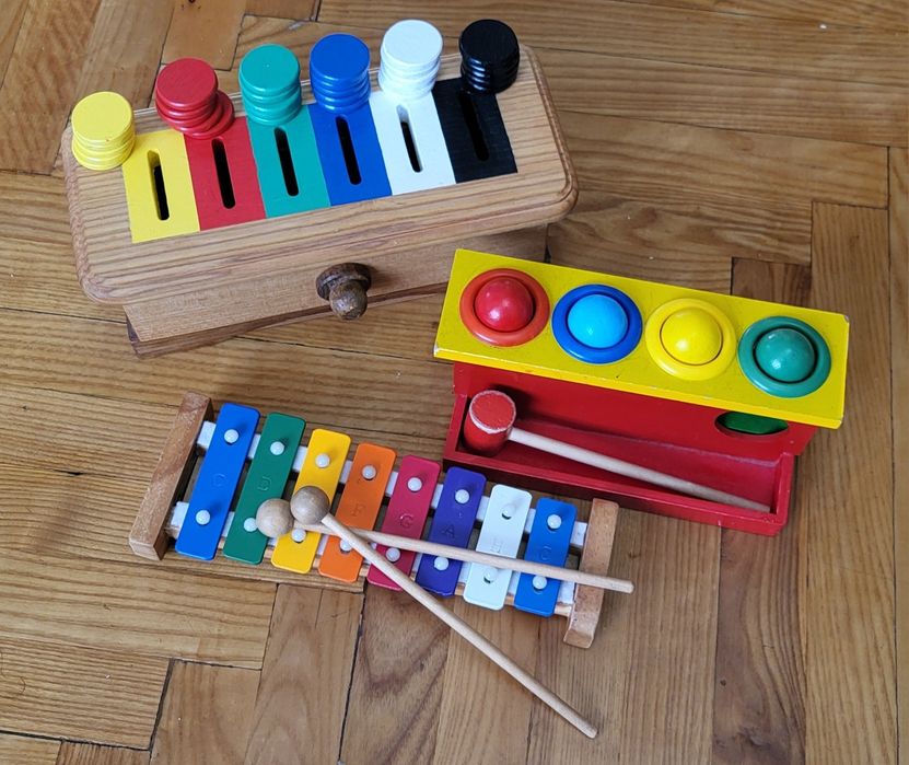 Дерев'яні розвиваючі іграшки, головоломки, конструктор, пазли, вкладки