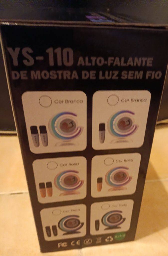 Karaoke Ys 110 alto falante karaoke