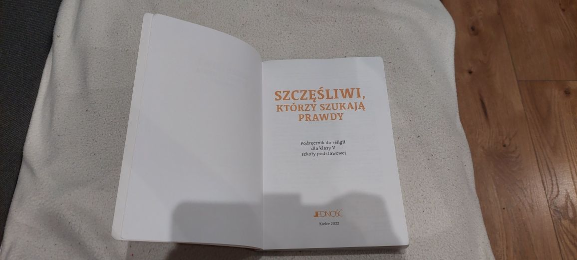 Szczęśliwi,którzy szukają prawdy.Podręcznik do religii dla klasy5 sz.p