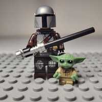 Mandalorian | Star Wars | Grats Naklejka Lego