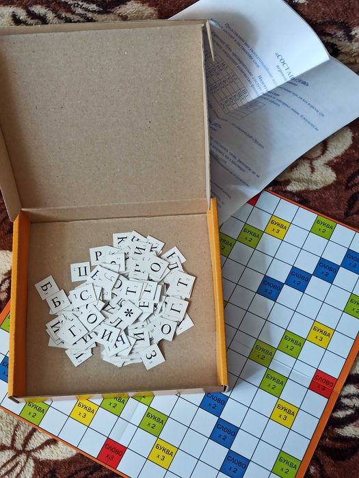 Настільна гра Ерудит Склади слово