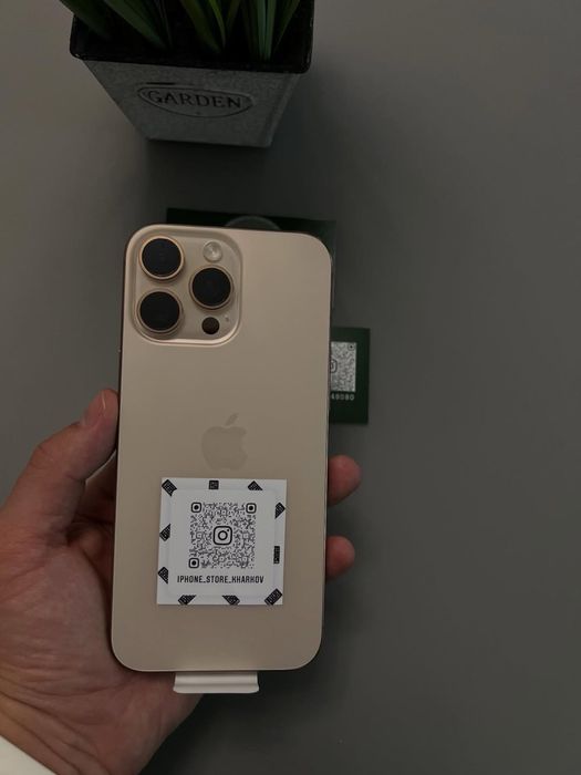 iPhone 16 Pro Max,256GB,Desert!Open Box!Neverlock!Гарантия!Магазин!