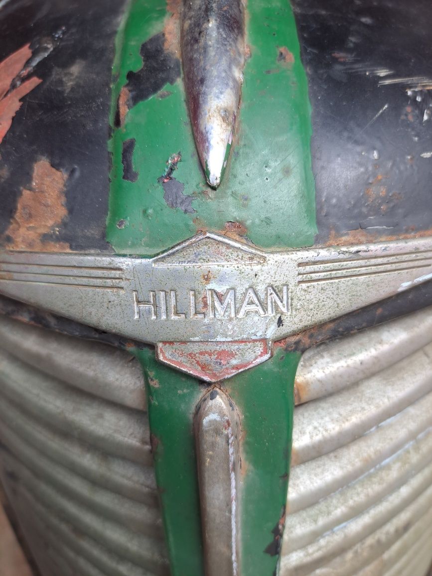 Capô de um hillman