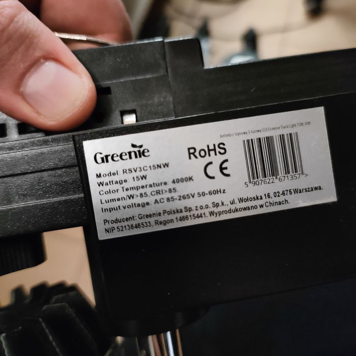 Lampy Sufitowe 3 szt Greenie