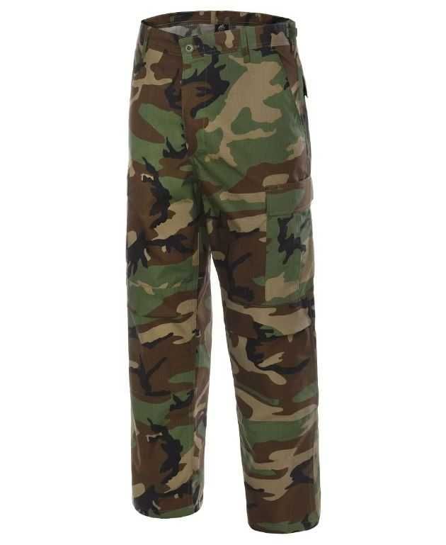 Spodnie BDU PolyCotton RipStop - US.Army Woodland L-Regular pas96