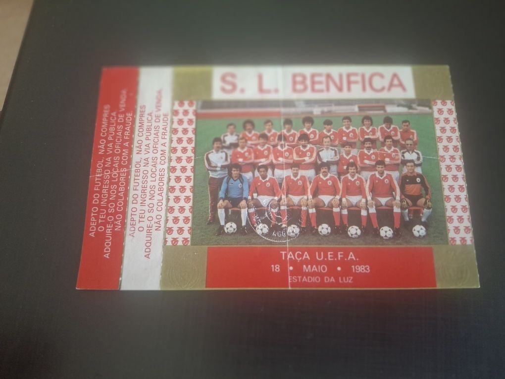 Slb benfica bilhete completo com Anderlecht