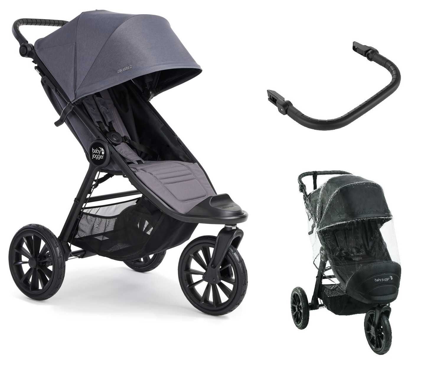 Baby Jogger wózek spacerowy City Elite 2 + pałąk