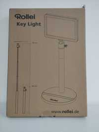 Rollei Lumis Key-Light, lampa wideo LED ze statywem stołowym