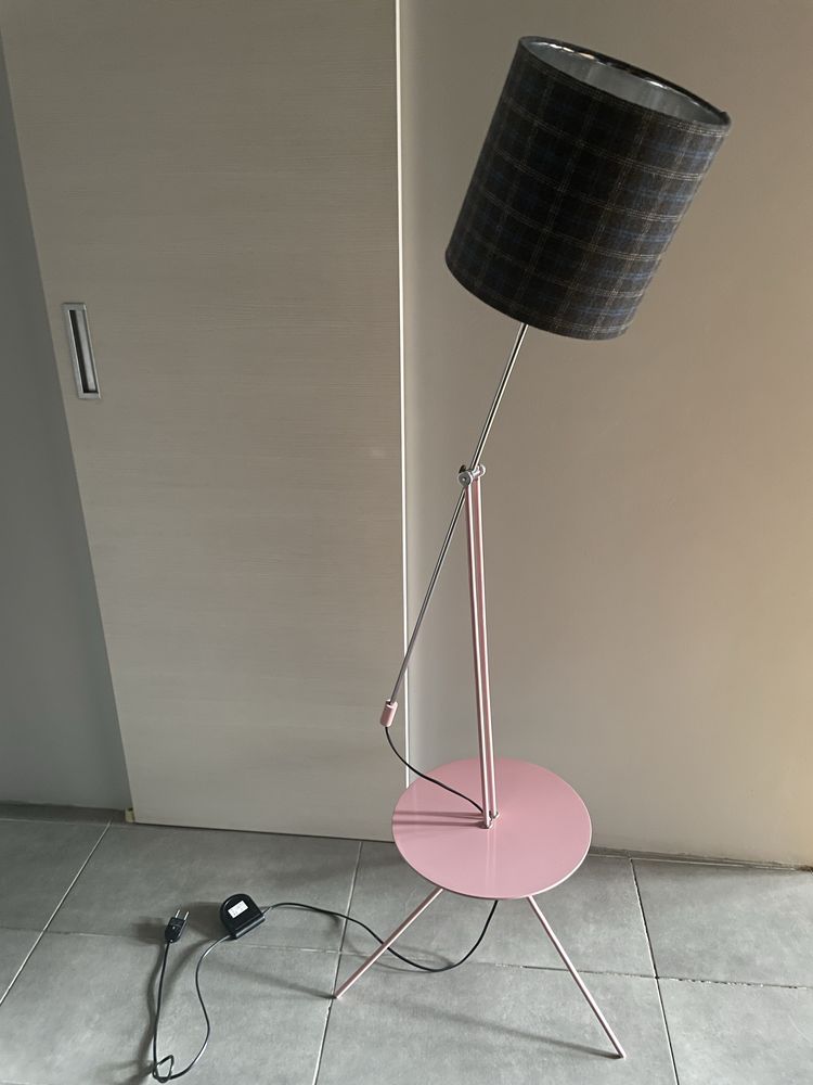 Lampa stojąca patyczak PRL design vintage