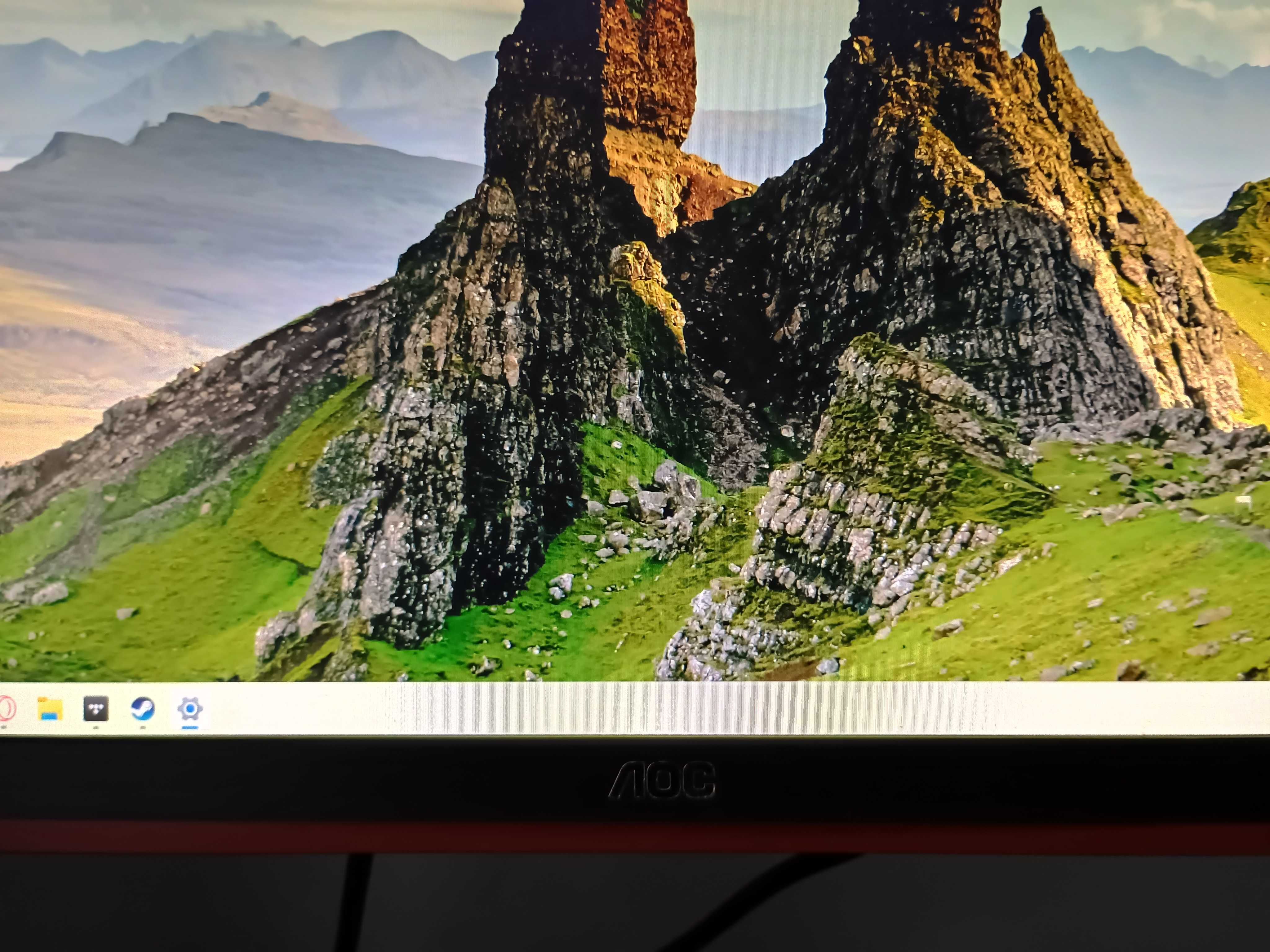 Komputer stacjonarny i5-9400f, gtx 1050 TI 4GB + Monitor AOC