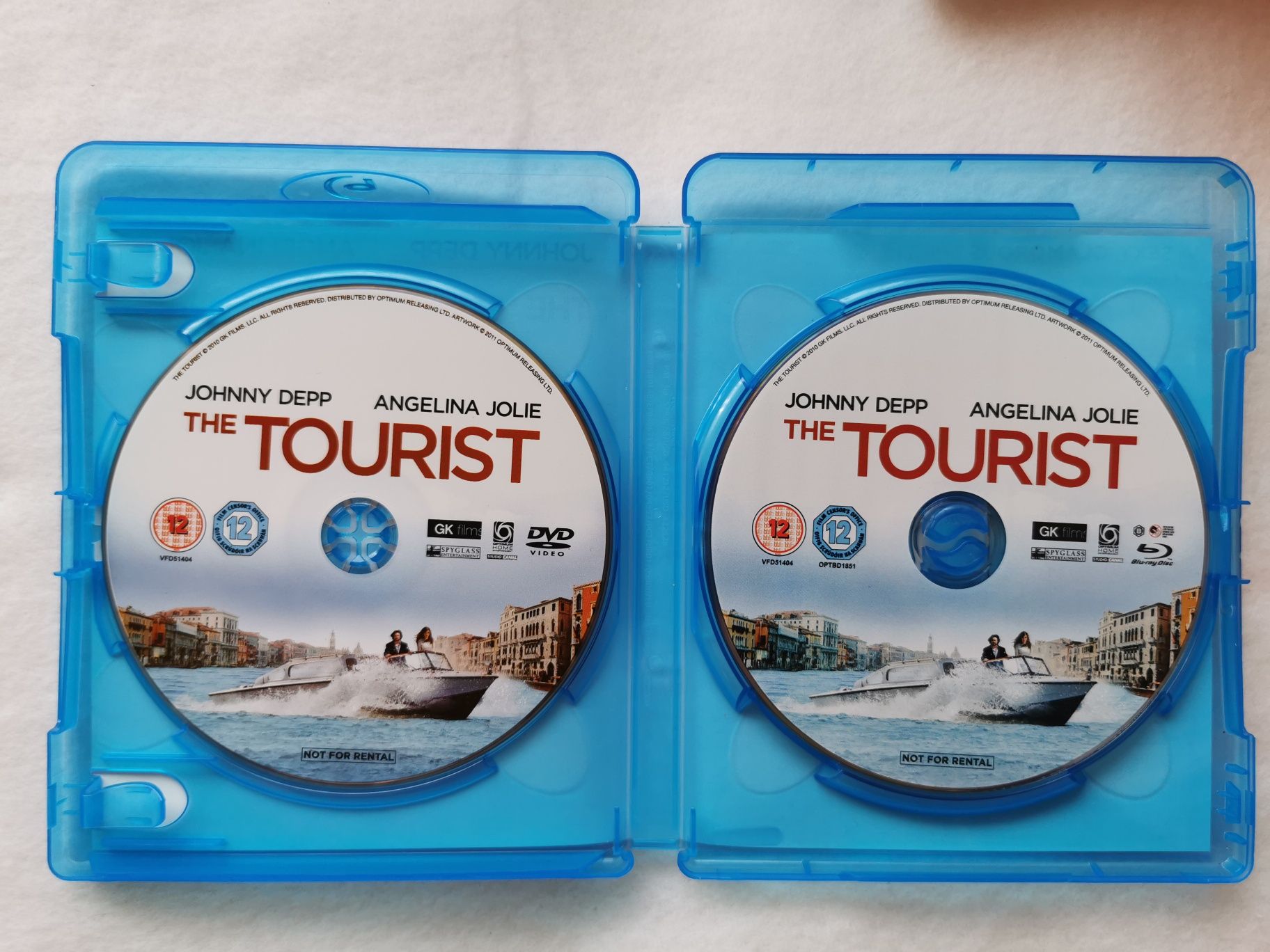 The Tourist (Turysta) Blu-ray (En) (2010) Bluray+DVD