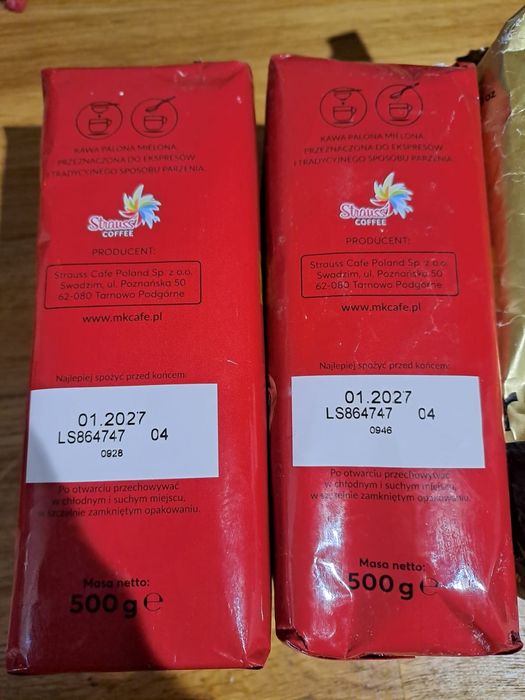 Kawa mielona i ziarnista 2,5kg