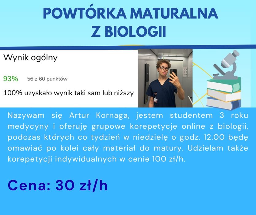 Korepetycje z biologii