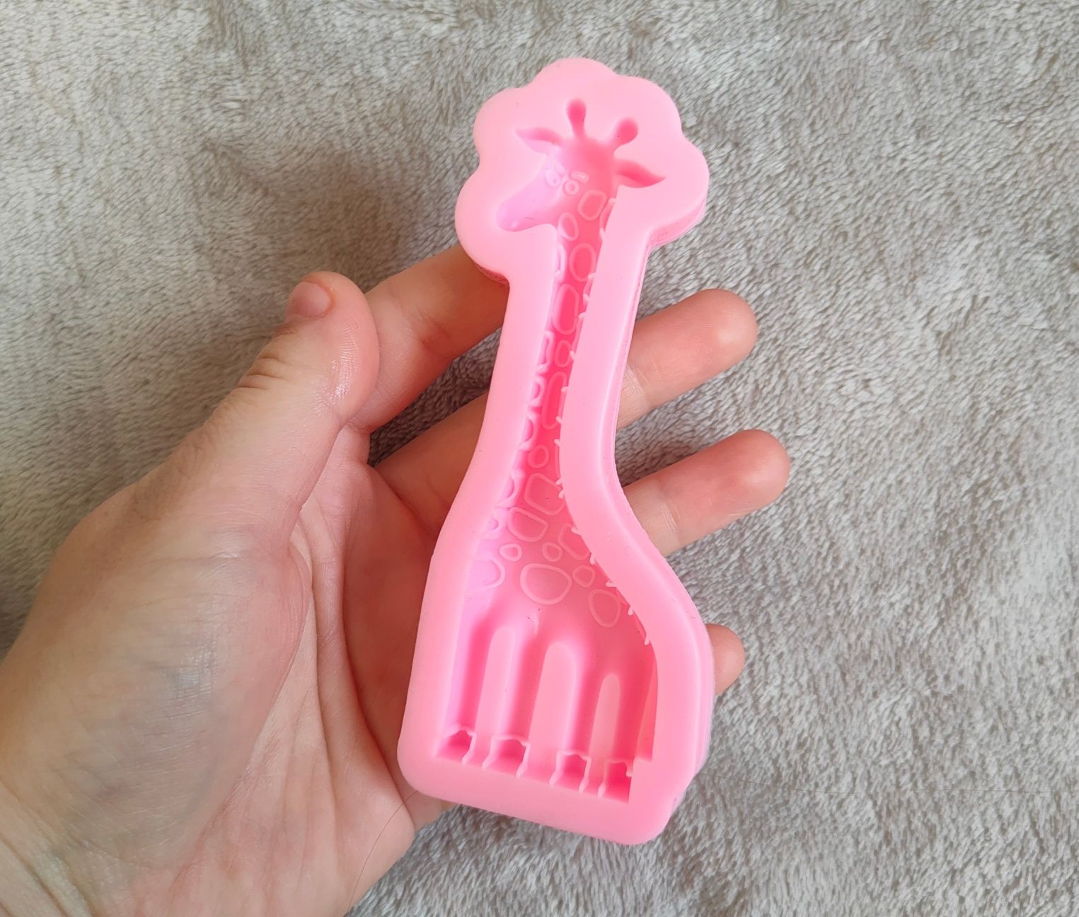 Forma silikonowa foremka z żyrafa żyrafka dla dzieci bajkowa dziecięca