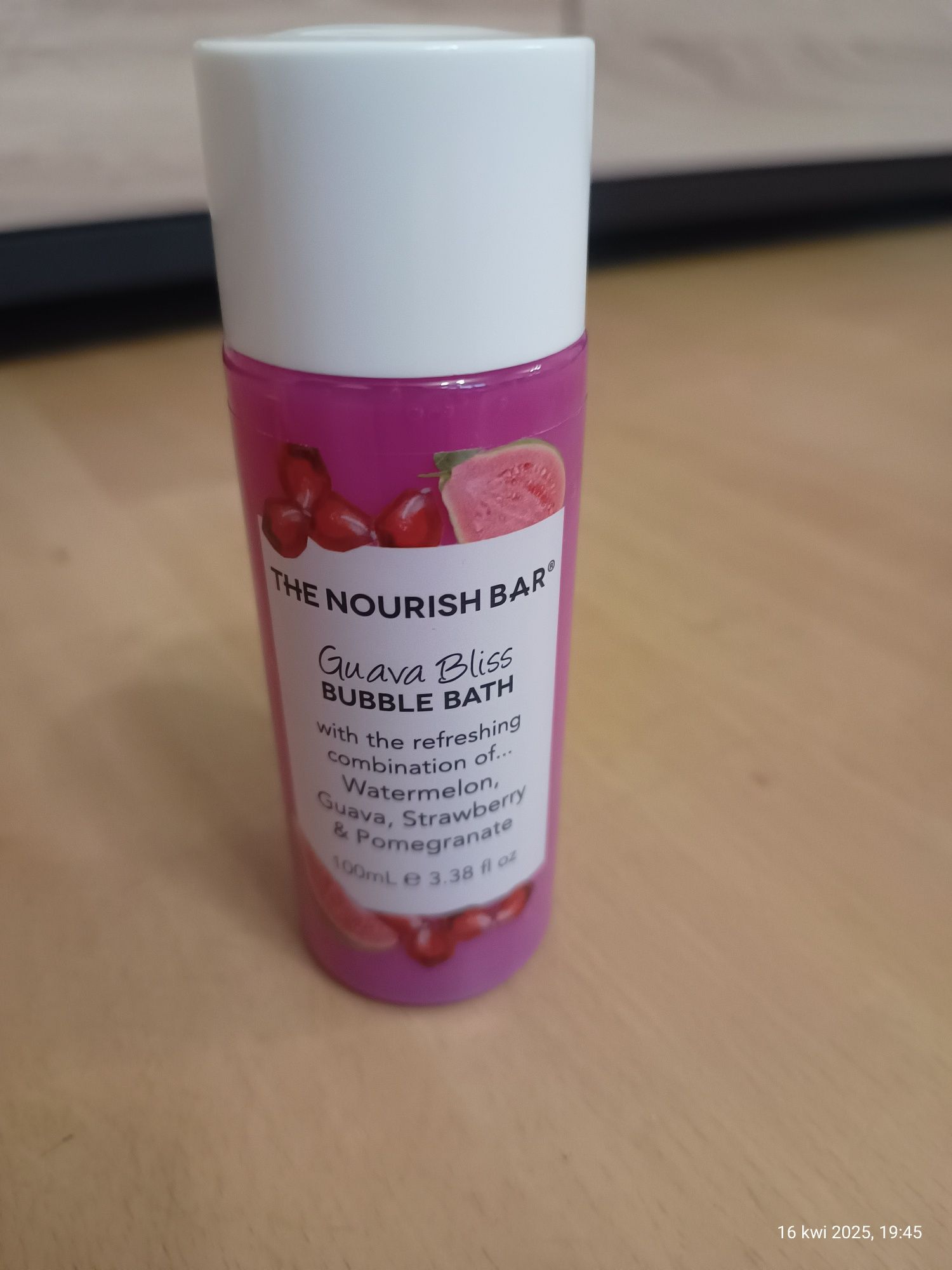 Płyn do kąpieli The Nourish Bar - 3x100ml