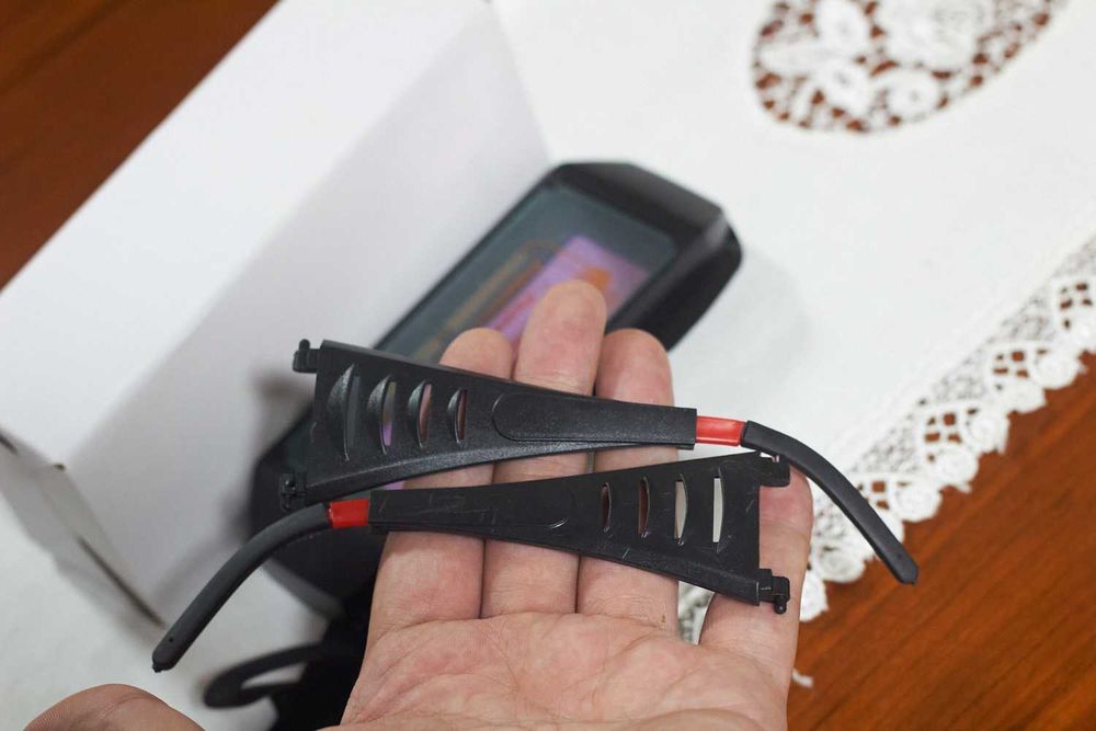 Oculos de escurecimento automatico para solda