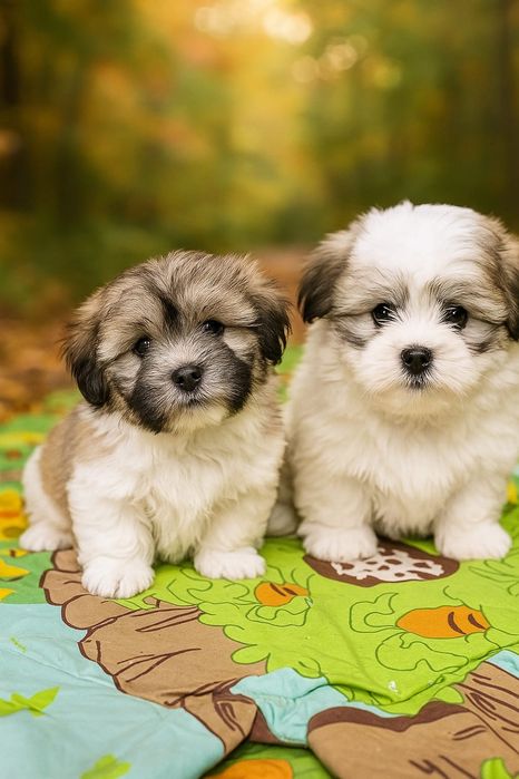 Coton de Tulear szczenię o imieniu Fendi