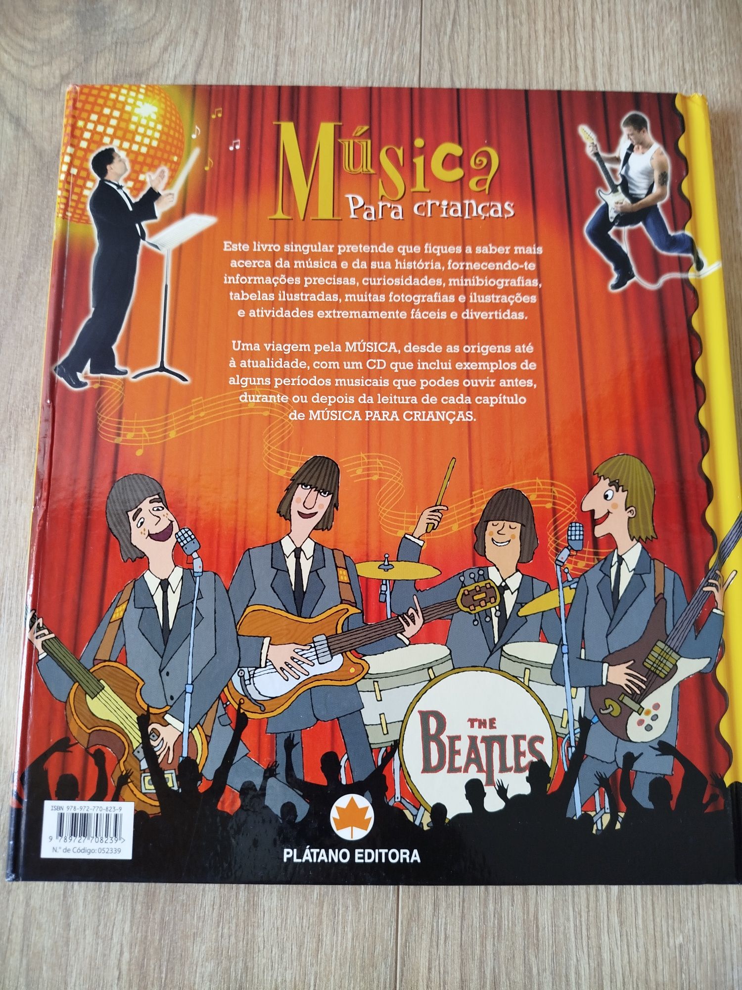 Livro Música para crianças