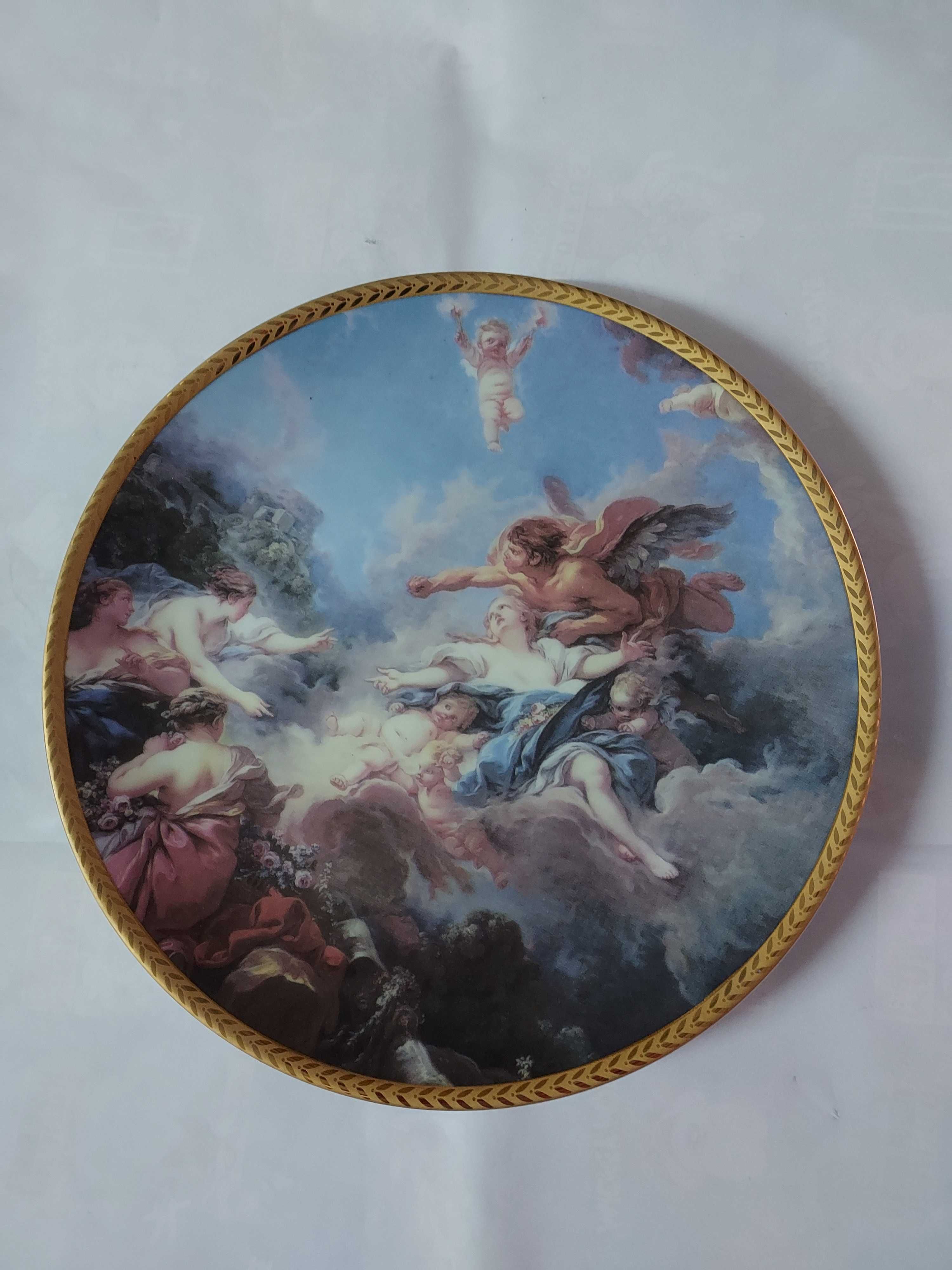 Coleção de 6 Pratos Clássicos da Pintura – Peças Decorativas