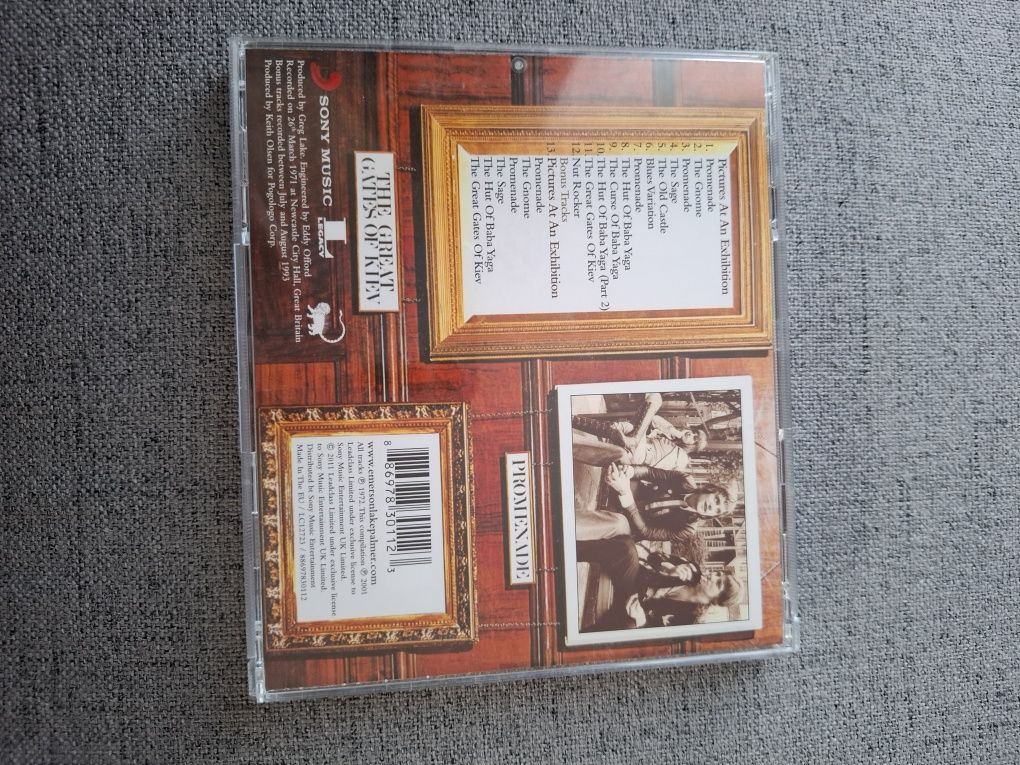 Emerson Lake & Palmer, pictures at an exhibition CD 1972