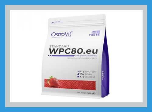 АКЦИЯ Протеин Standart WPC 80 Whey Protein Ostrovit 900 грамм Польша