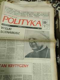 Gazety z PRL wiele rocznikow