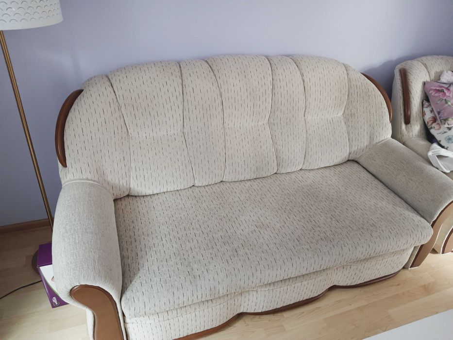 Kanapa 3 osobowa z 2 fotelami