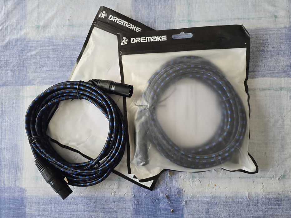 Cabos Xlr macho femea