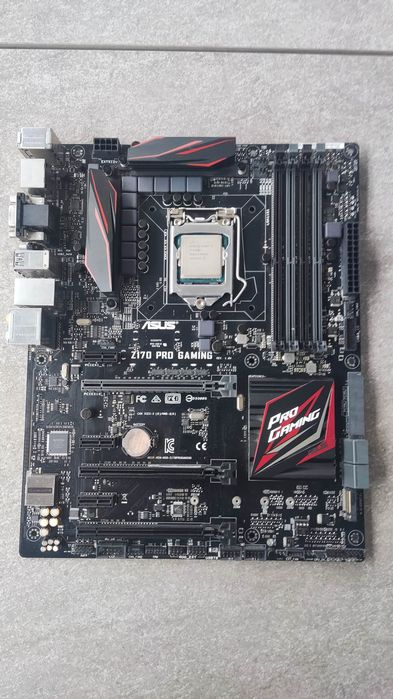Zestaw ASUS Z170 Pro Gaming + Intel i7-6700K – sprawny, przetestowany