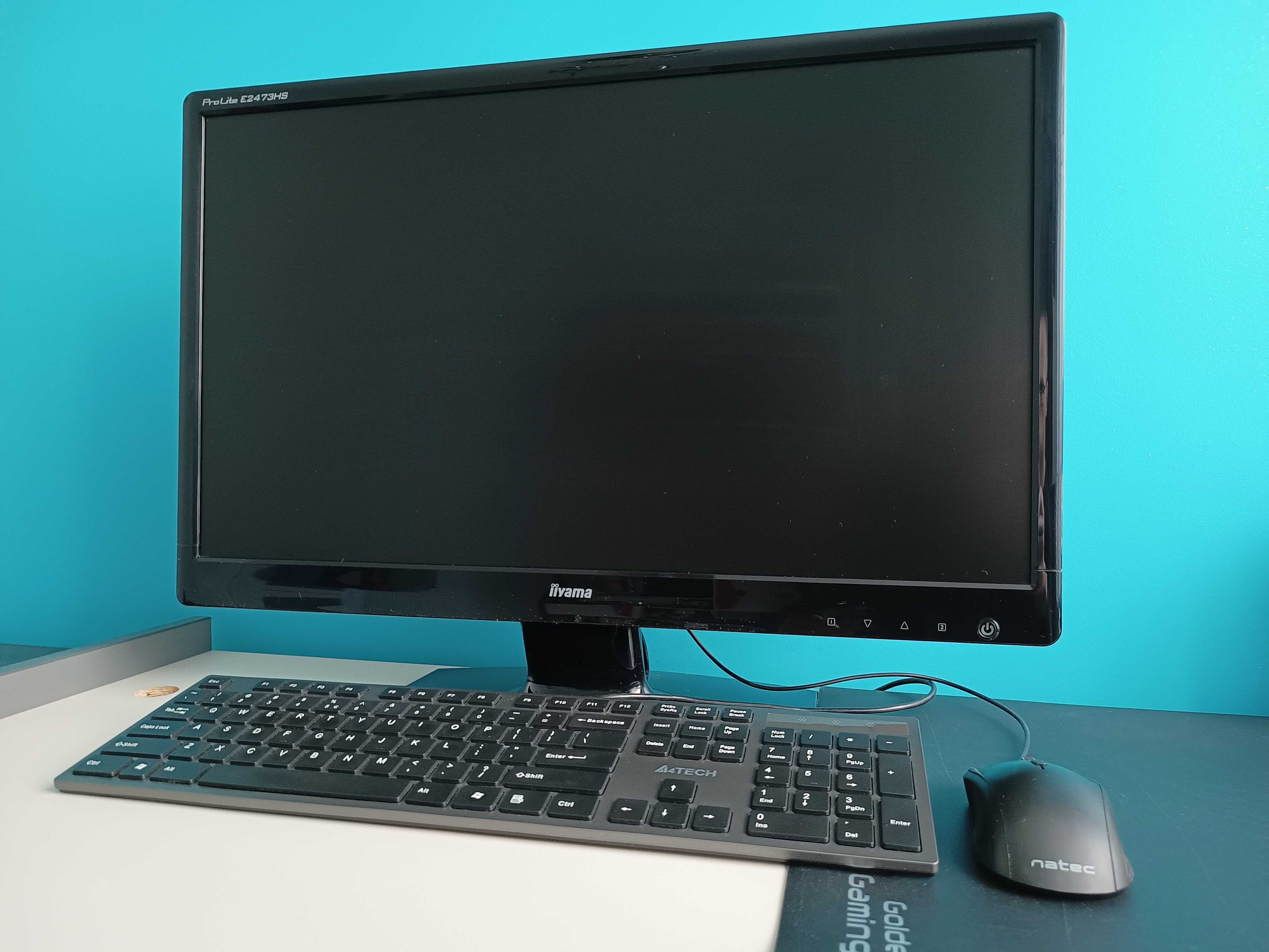 Komputer Win 10 Pro 64bit i monitor 24"