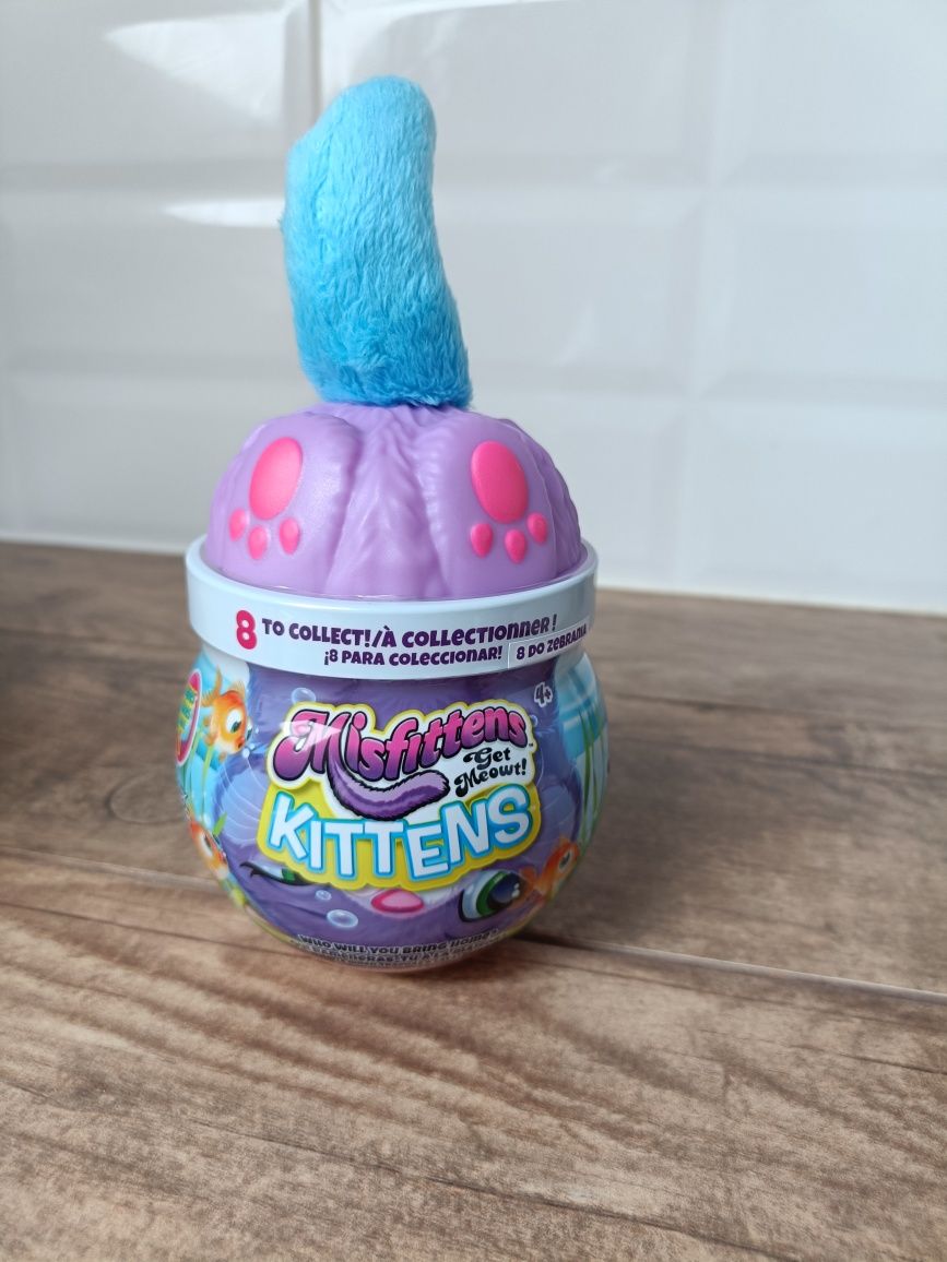 Nowy pluszowy kotek Misfittens Kittens, Basic fun 4+