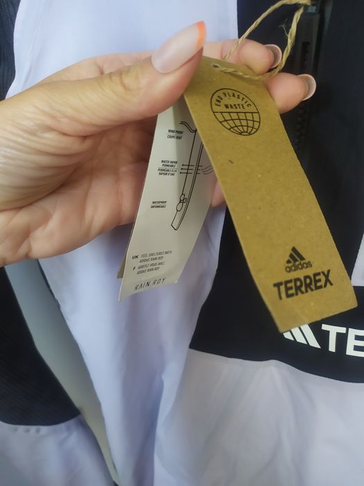 Kurtka Adidas Terrex Techrock Primeknit RAIN.RDY HU1834 rozm M damska