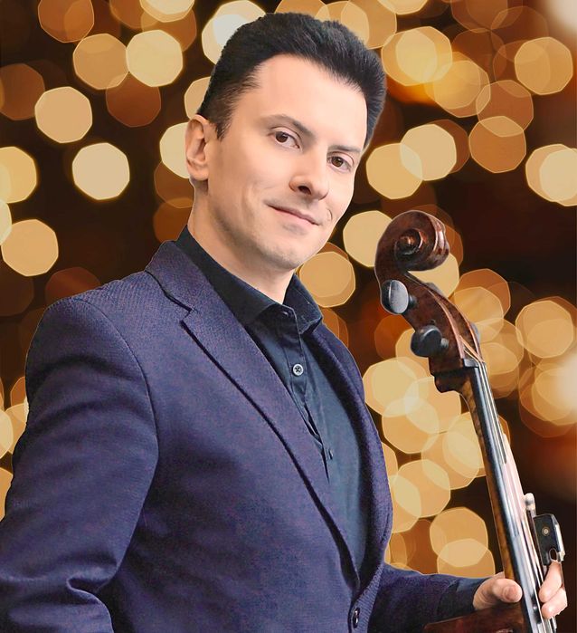 Жива музика на Ювілей корпоратив День народження виолончелист скрипаль