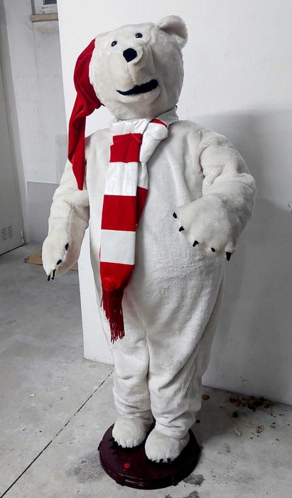 Urso de Natal gigante cantante