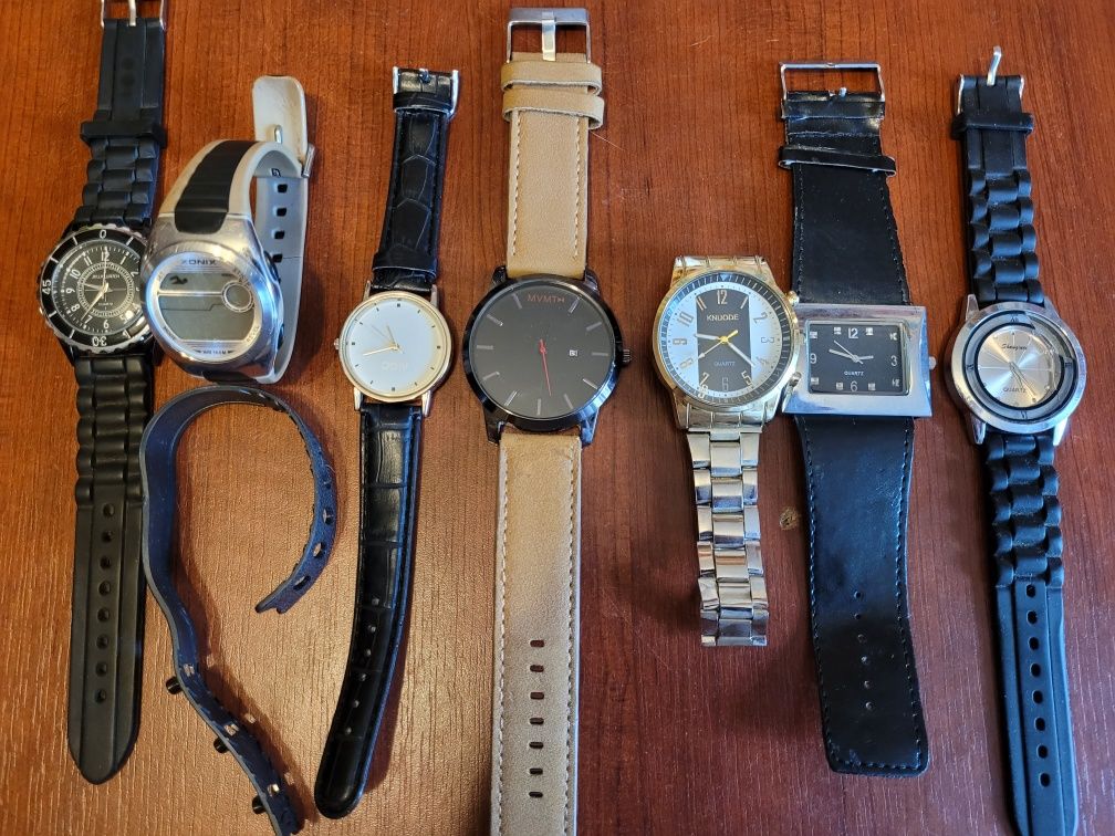 Zegarki różnych marek