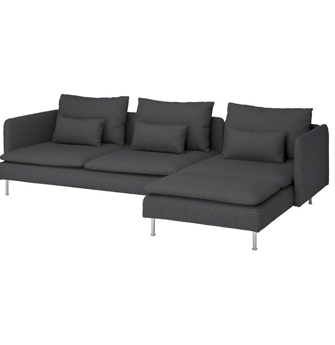 Soderhamn Ikea unikat- narożnik rozkładany z pojemnikiem