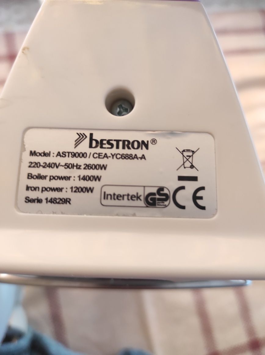 Праска парогенератор Bestron